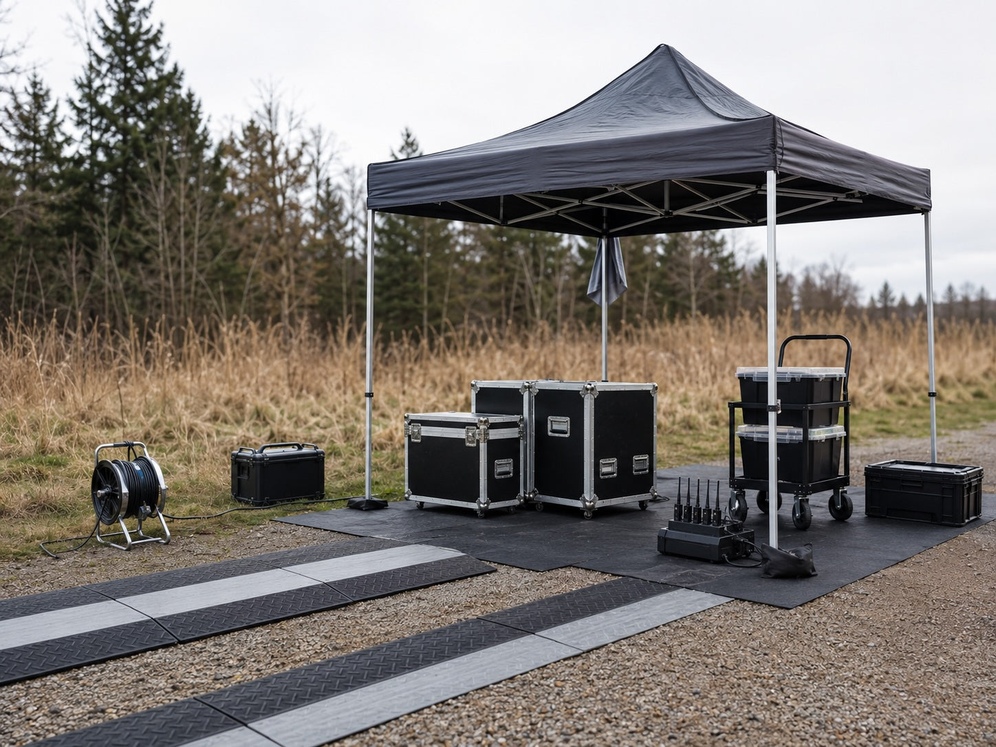 Welche Produktionsausrüstung mieten für Outdoor-Drehs in Deutschland empfiehlt sich?