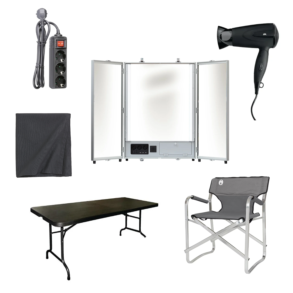 Hair and Makeup SetUp