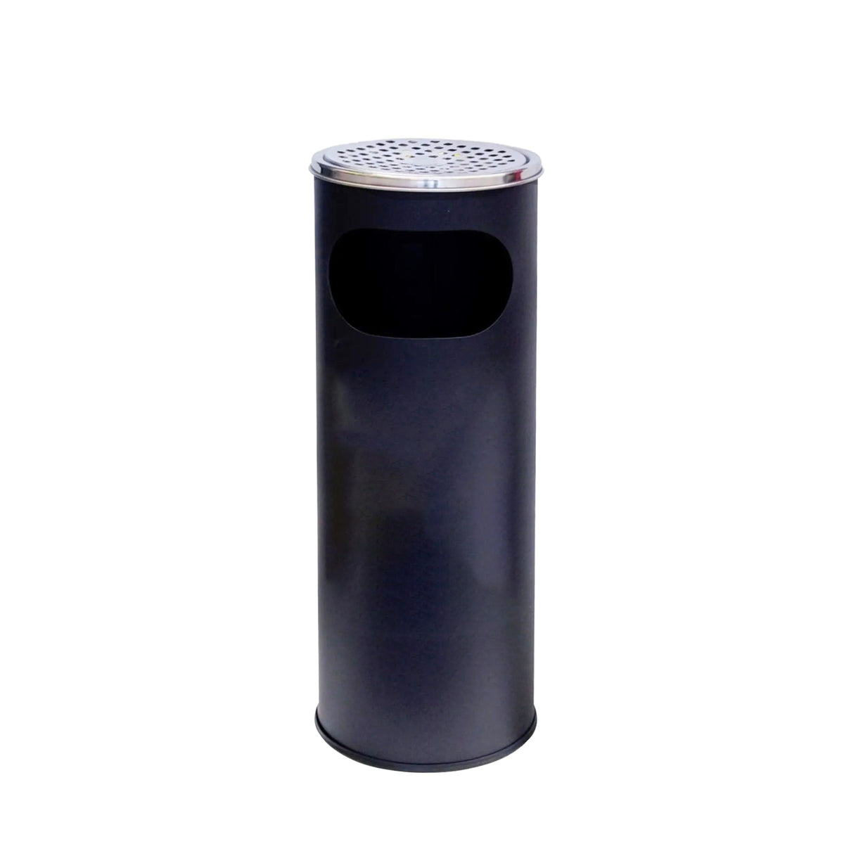 Edelstahl Mülleimer mit Aschenbecher