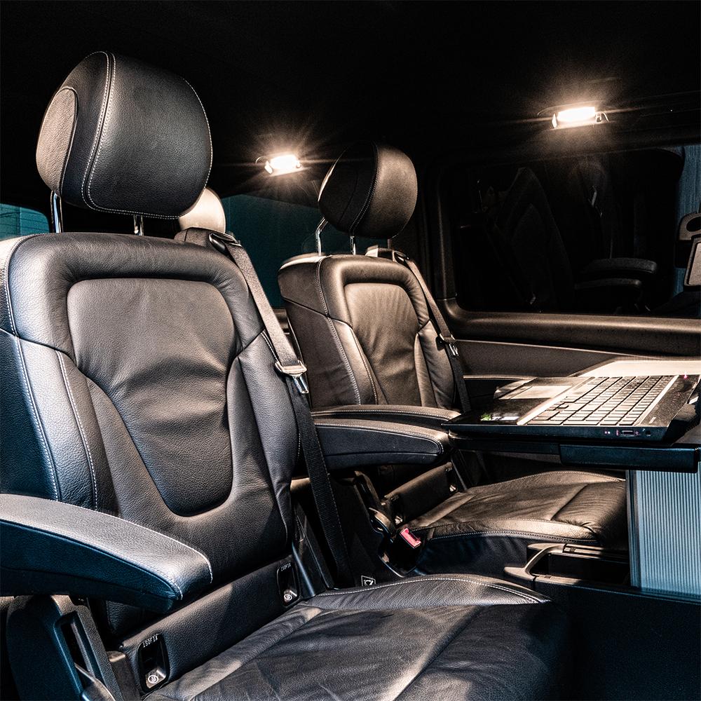 Mercedes V-Klasse inkl. Fahrer (10h/Tag)
