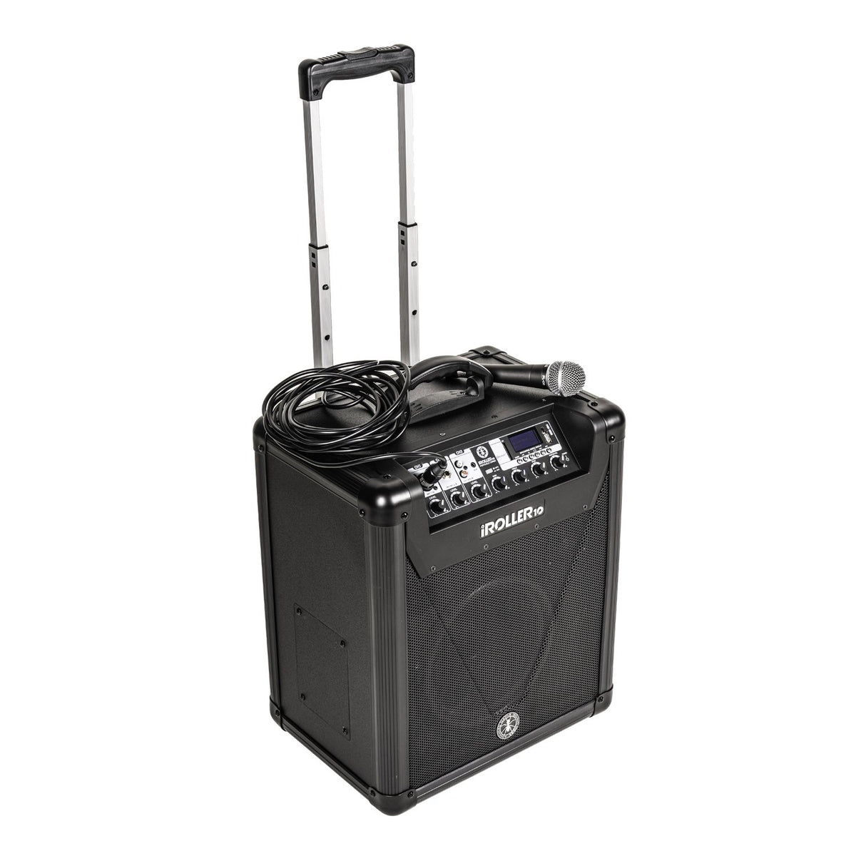 Mobile Musikanlage mit Mikrofon 100 Watt