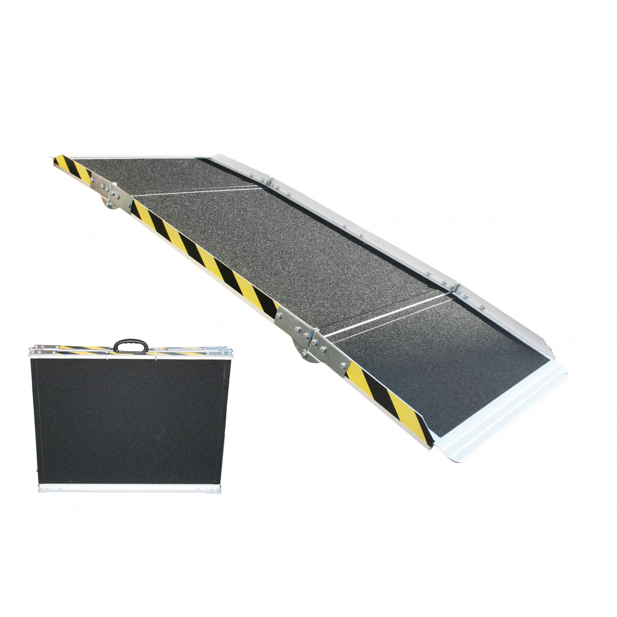 Klappbare Laderampe, Aluminium