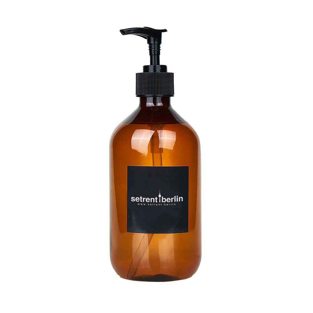 2x Handseifenspender + Papierhandtücher