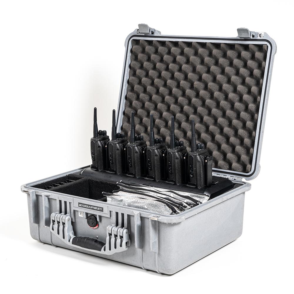 Walkie Talkie SetUp mit 6 Walkie Talkies