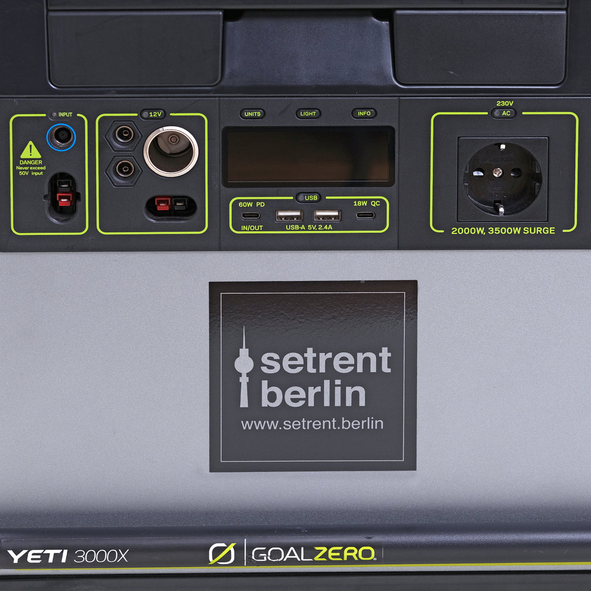 Yeti 3000X Strom-Generator 2000 Watt