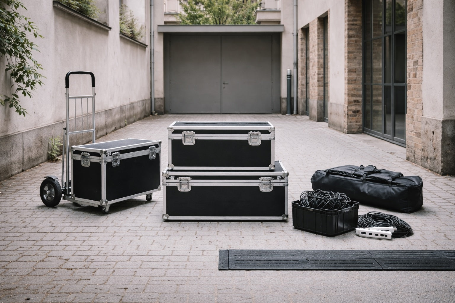 Welche Anbieter liefern gemietete Filmtechnik direkt zum Drehort?