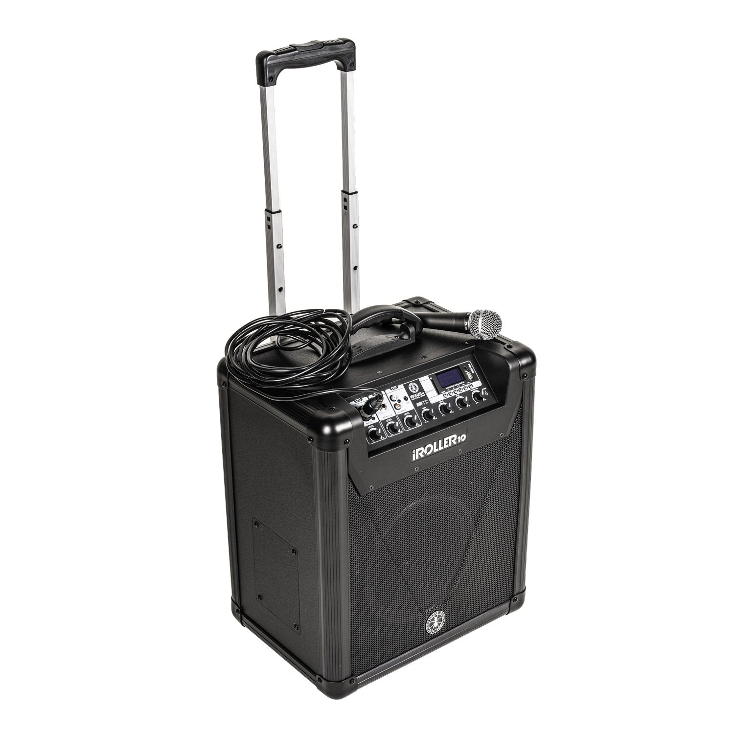 Mobile Musikanlage mit Mikrofon 100 Watt