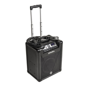 Mobile Musikanlage mit Mikrofon 100 Watt