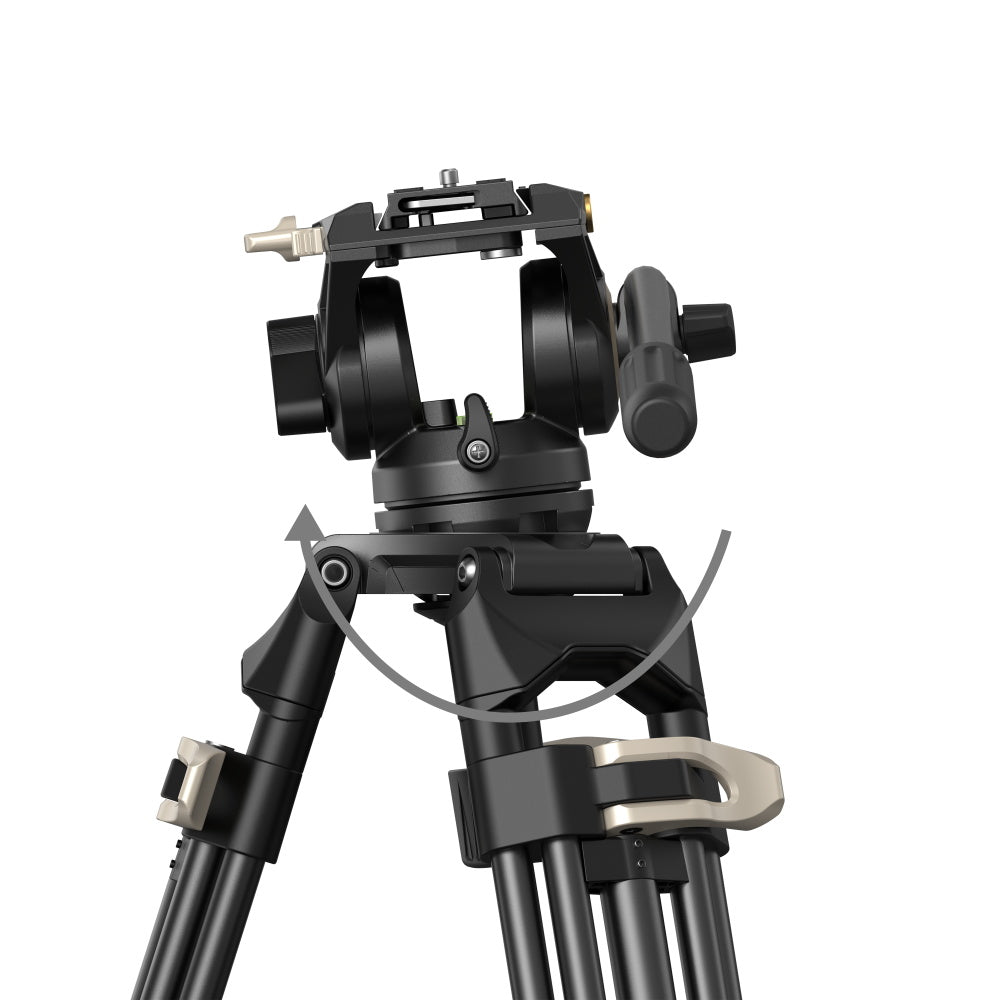 Heavy Duty Fluid Kopf Stativ